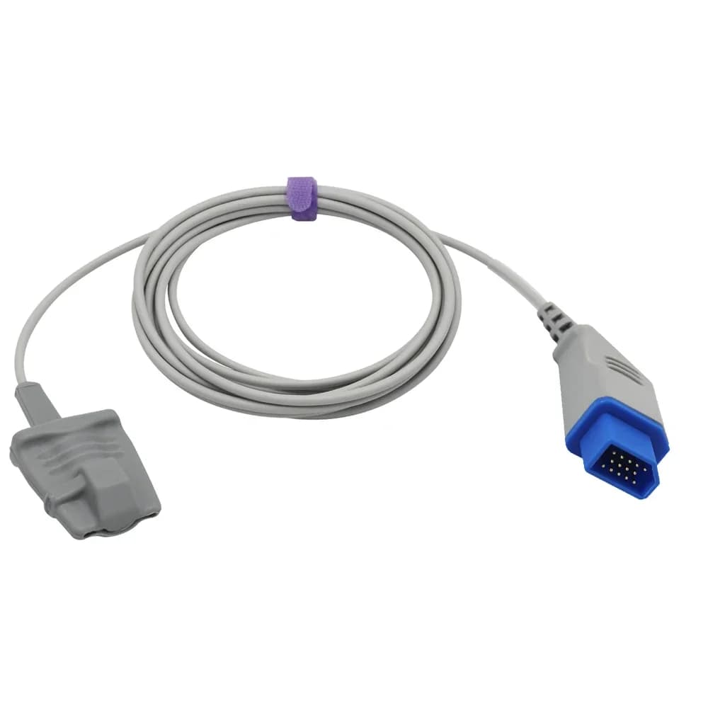 Adult Soft SpO2 Sensor (SP8321B) – Reusable, 14 Pins, 3.0m
