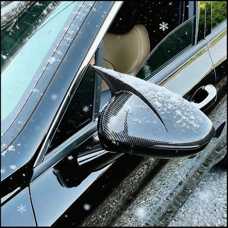 Car Styling FOR KIA Optima 2020-2023 REARVIEW MIRROR COVER CAPS STICKER TRIM Decorative Auto Parts Accessories