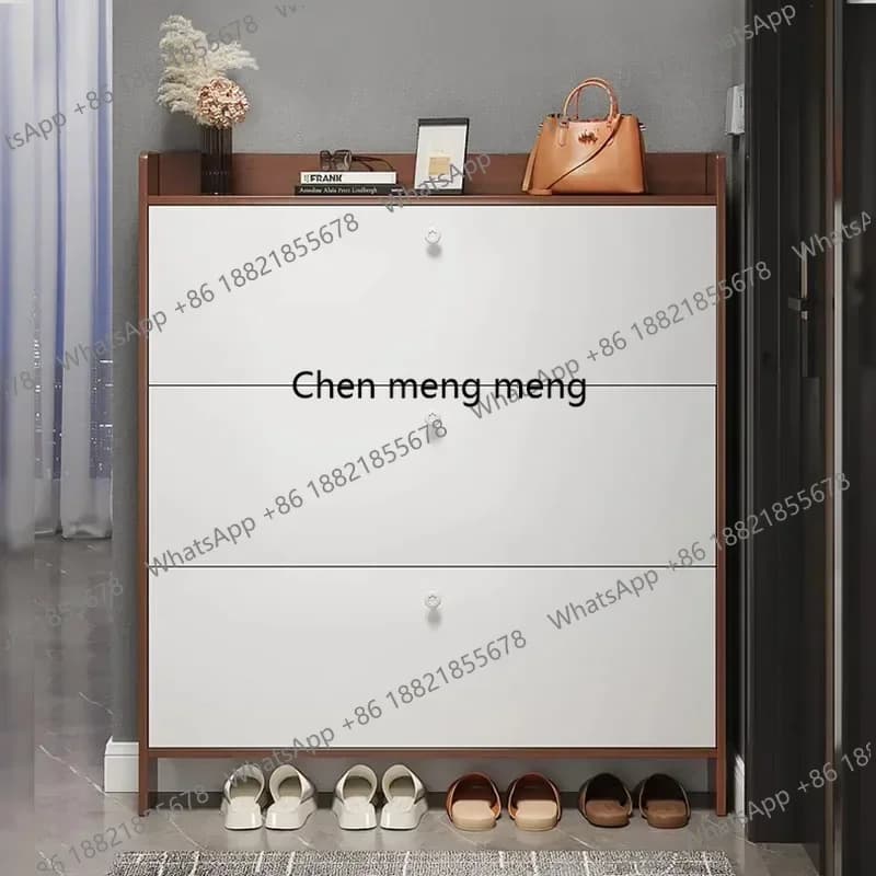 Shelves Ultra Thin Shoe Racks Door Layer Nordic Organizer Living Room Shoe Rack Ultra Thin Hallway Rangement Chaussure Furniture