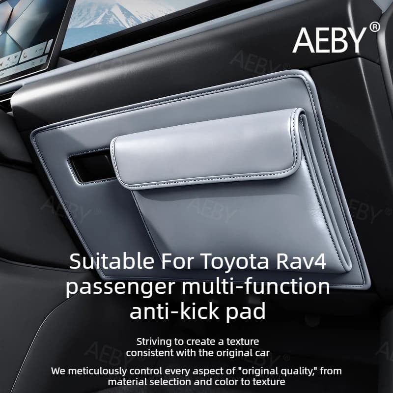 For Toyota Rav4 2020-2026 Glove Box Protector, Anti Kick Pad Glove Box Protective Cover, Anti Dirty and Scratch Resistant