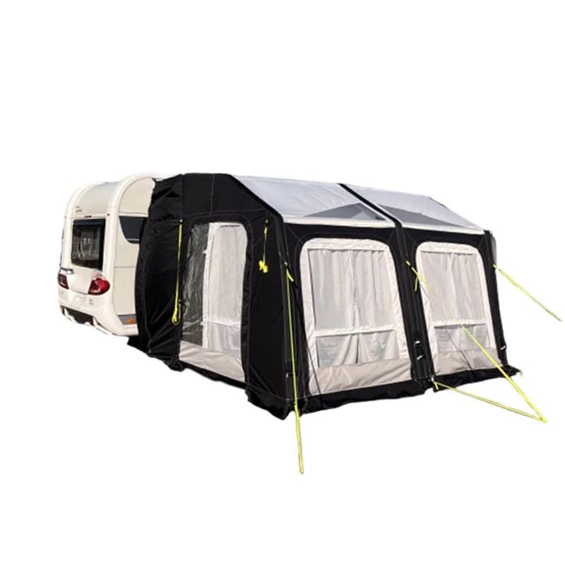 External canopy awning on the side of the trailer RV, outdoor camping, rainproof and thickened, quick-opening inflatable RV tent