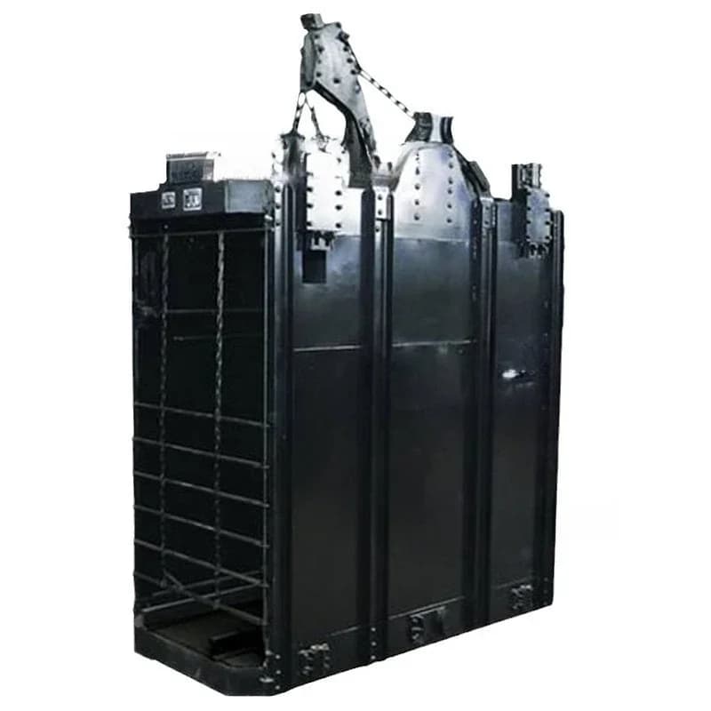Safe Stable Mine Hoisting Cage Multiple Specifications For Underground Lifting Operations