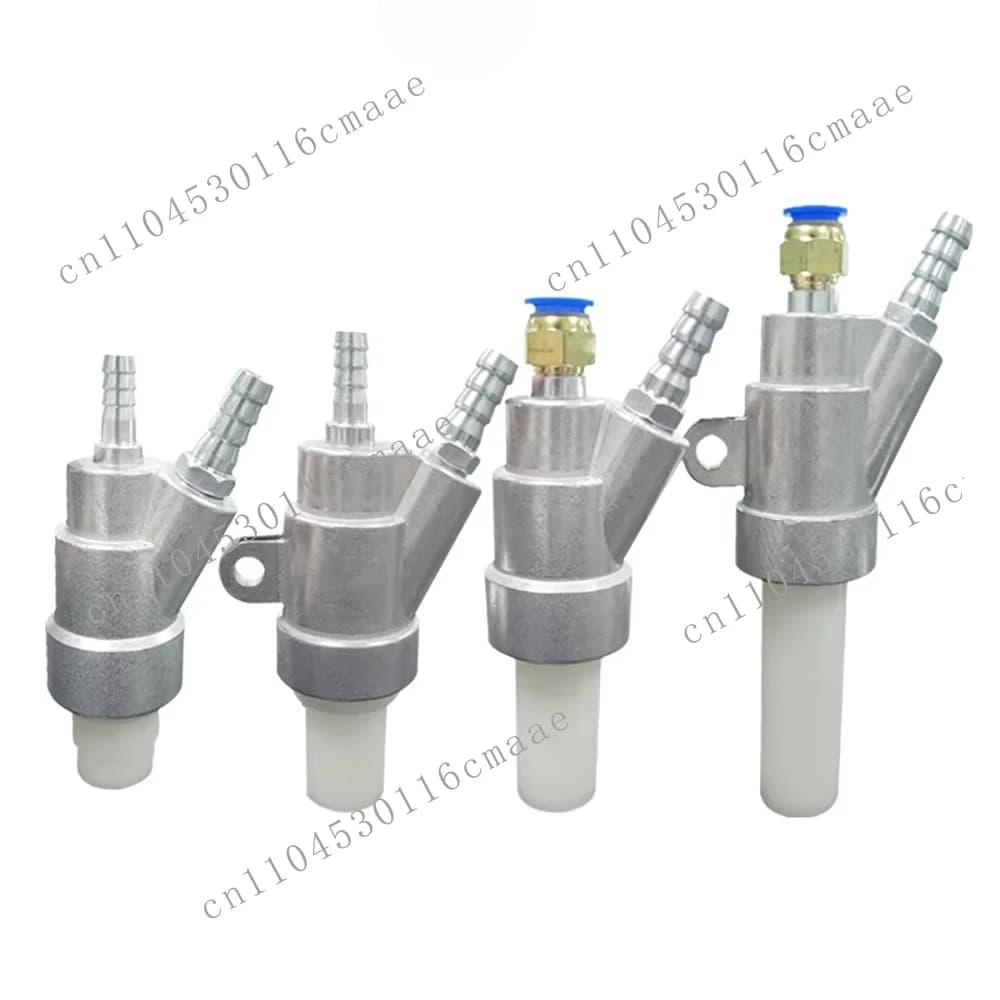 C-type Pneumatic Sandblasting Tool Hand-held Boron Carbide Nozzle, Aluminum Alloy Body Wear-resistant, for Sandblasting