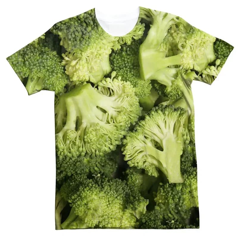 3D fruit print T-shirt for men and women, vegetable graphic T-shirts, short-sleeve street T-shirts with a round neck for summer