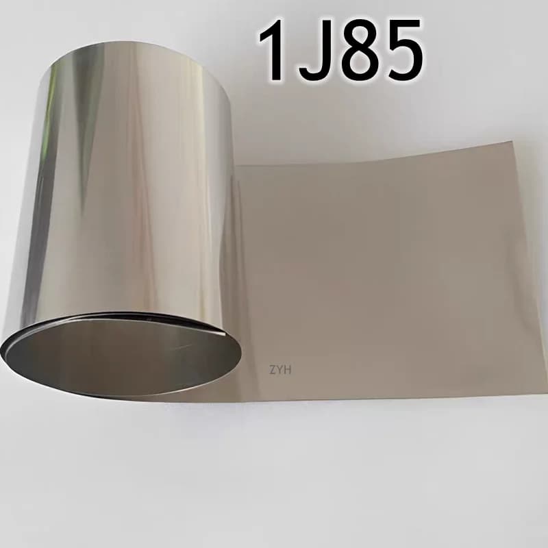 High Permeability 1J85 Professional 0.1-0.3mm Hymu80 Soft Permalloy Foil Annealed Iron-Nickel Alloy Strip for Magnetic Barrier