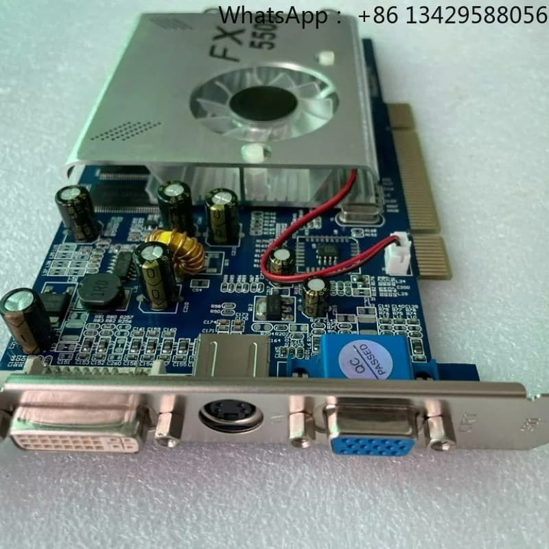 For PCi graphics cards the new GeForce FX5500 5200 128M industrial control old PCI interface128M