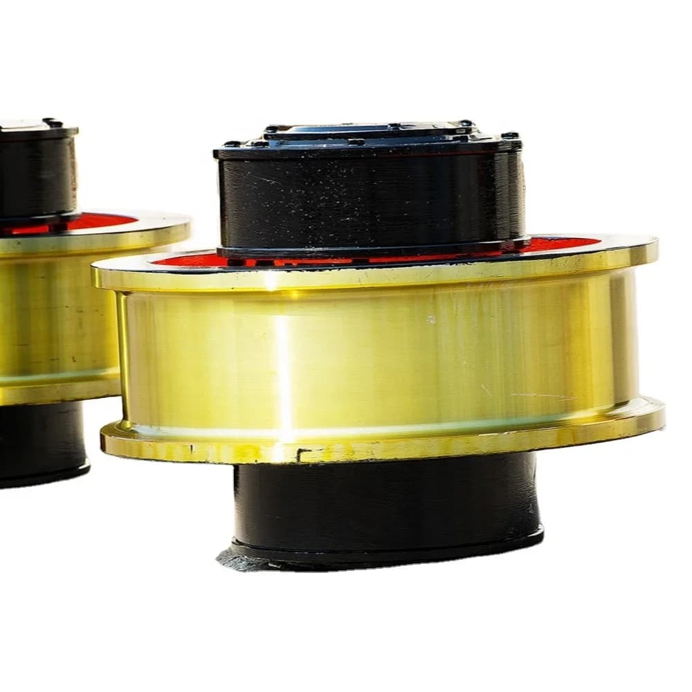 Forged Industrial Steel Wheels Customized Railway Train Crane Wheel Forged Crane Wheels With Different Sizes