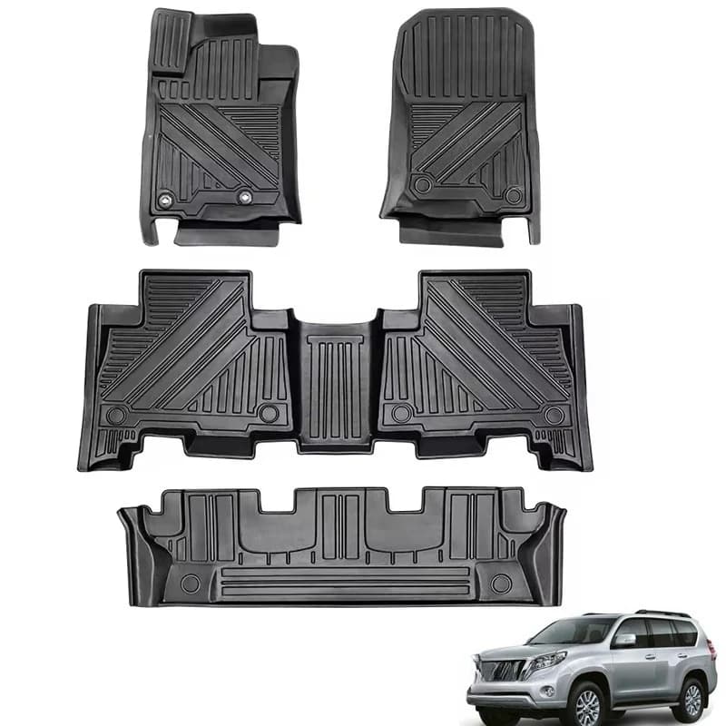 TPE rubber car floor mat high quality
