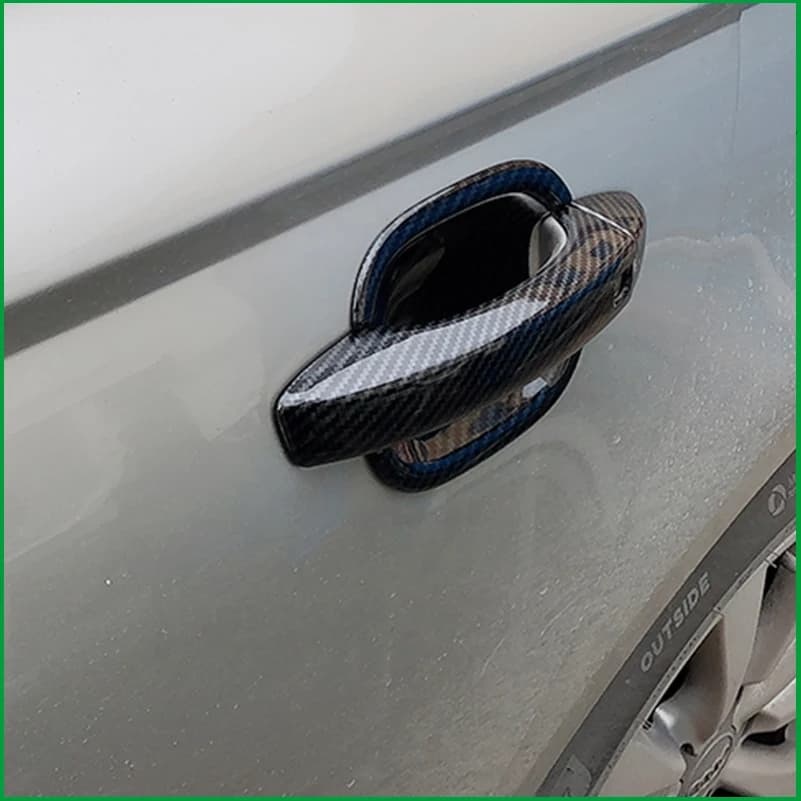 FOR Audi Q5 2009-2015 Door Handle Bowl CUP COVER STICKER TRIM Decorative Car Styling Auto Parts Accessories