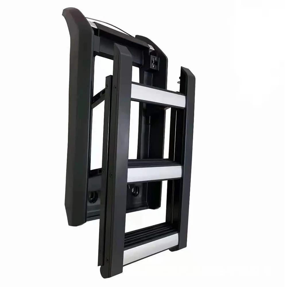 PLD Newest 4x4 Offroad Side Ladder Black Foldable Aluminum Ladder For Tank 300 SUV 2020- Factory-Direct Performance Parts