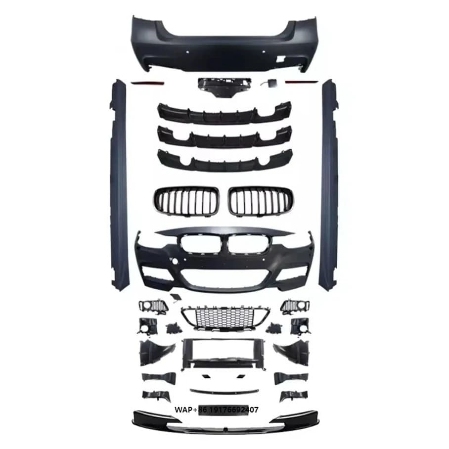 Body Kits for 3 Series 2012-2018 F35 F30 Modified M-Tech Body Kits Front Dnd Rear Bumpers 1:1 Design Car Accessories