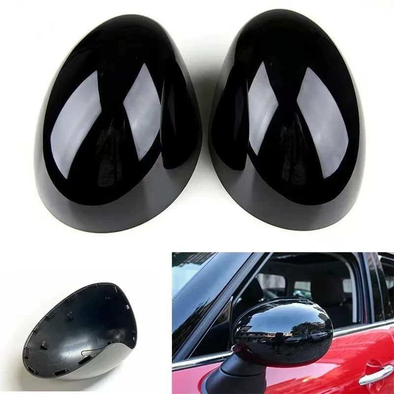 Wing Mirror Cover Frame For Mini F55 F56 F57 F54 F60 2014-2018 OE 51167401229 51167401230 Side Mirror Housing Surround