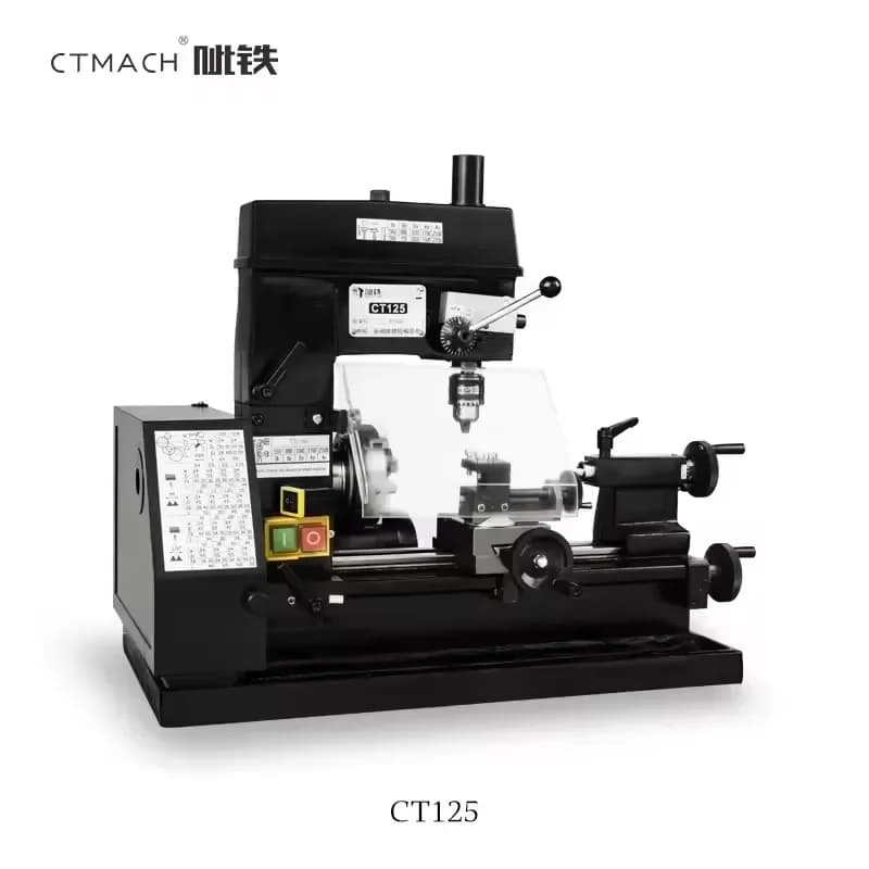 2026 CT125 Compact Metal Processing Machine - Multi-Material Crafting for School Labs & Home DIY