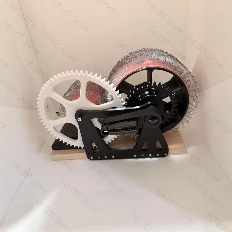 Hand Crank Wool Carder Blending Machine for Felting Fiber Color Mixing Spinning DIY