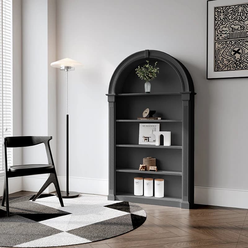Arched Wood Living Room Cabinets Storage Magazine Racks Living Room Cabinets Craft Closet Armoires De Salon Salon Furniture
