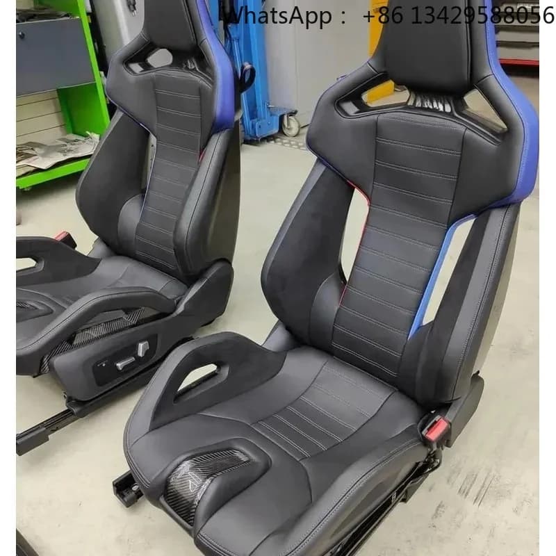 Waterproof Carbon Fiber Original PU Leather Racing Bucket Seats