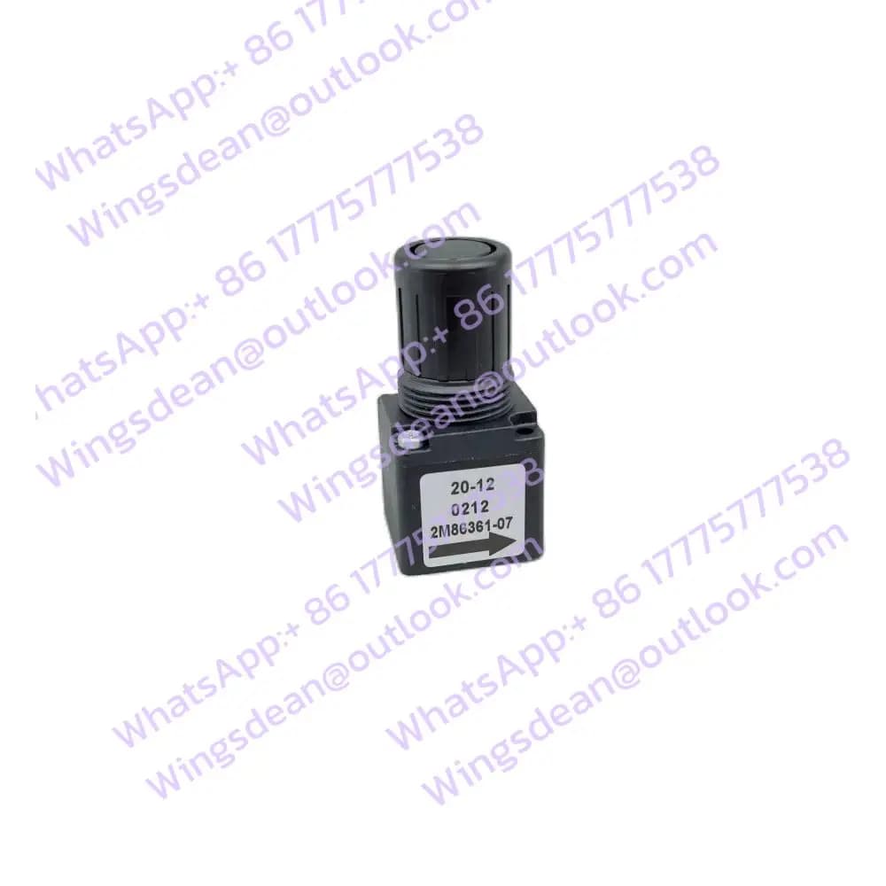 2M86361 pressure regulator for Oxylogs 3000plus
