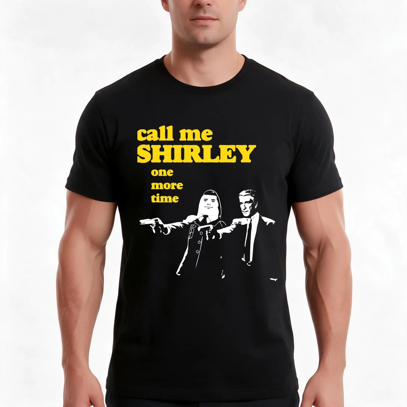 Mens My Favorite Leslie Nielsen Gift For Birthday T-Shirt, Summer Casual Cotton Tee, Oversized Streetwear Tops, Unisex Men Women