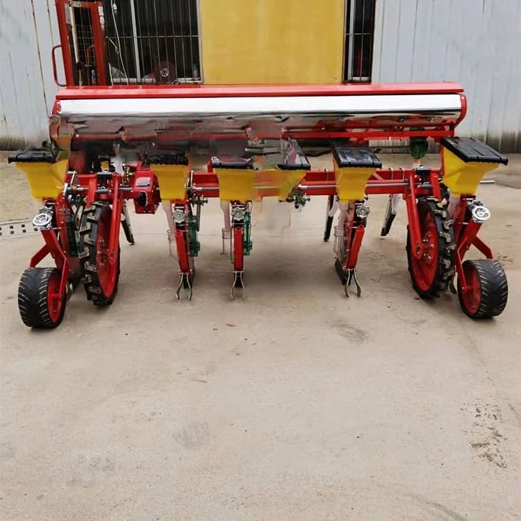 Soybean and corn compound interplanting seeder, new ribbon compound planter
