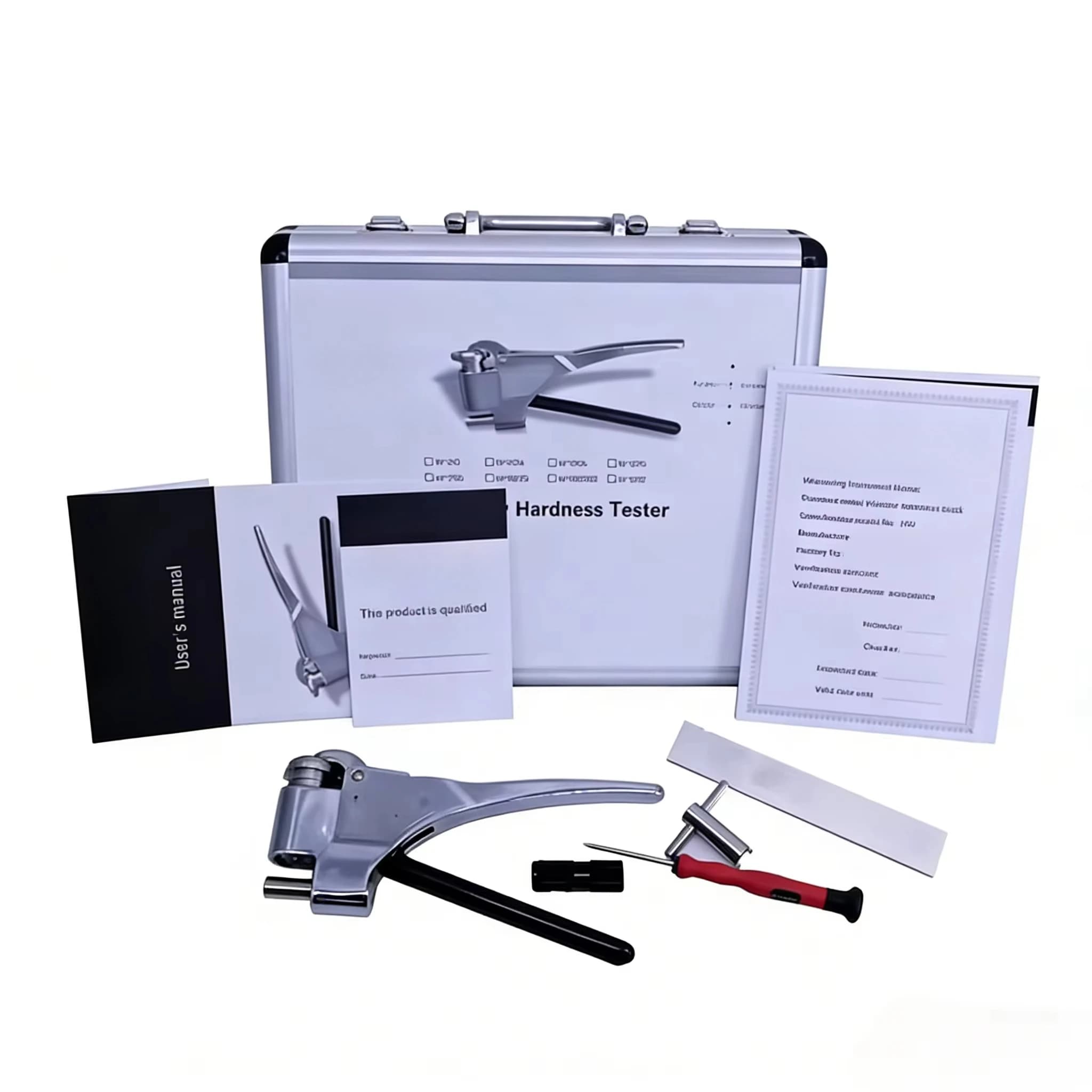 W-BB75B Handheld Webster Hardness Meter  Alloy Durometer Range 0-20HW