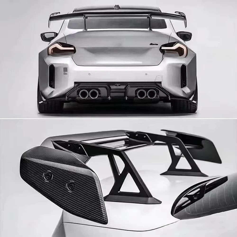 Dry Carbon Fiber AD Style Rear Wing for BMW M2 G87 Bodykit Rear Spoiler