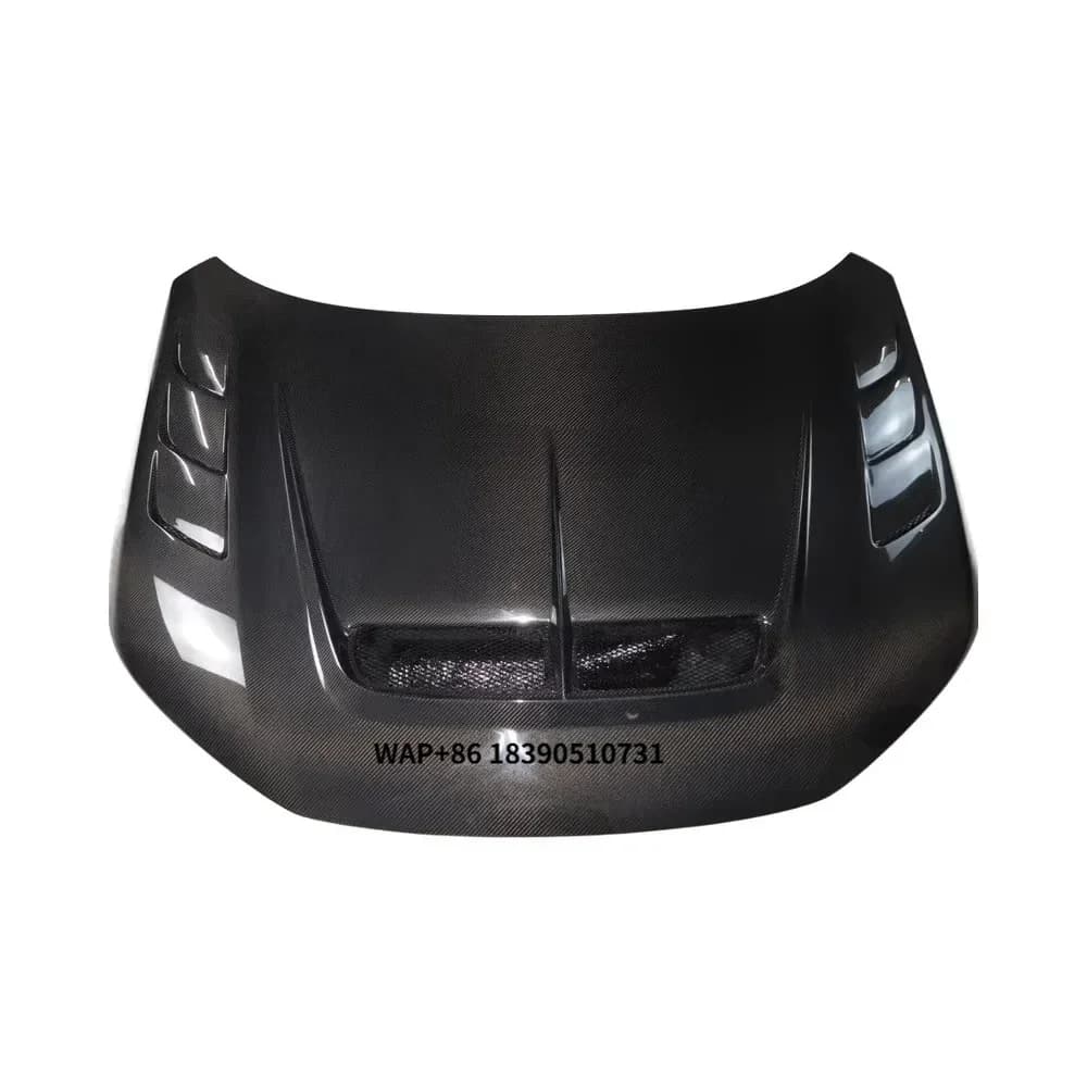 V Type New Carbon Fiber Engine Hood for  for Civic Type-R FL5 car Hood Bonnet
