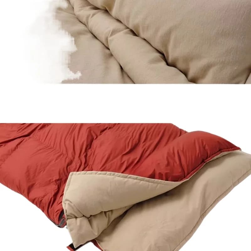 Outdoor camping multi-functional removable two-in-one warm down sleep ing ba g cold-proof BDD-103