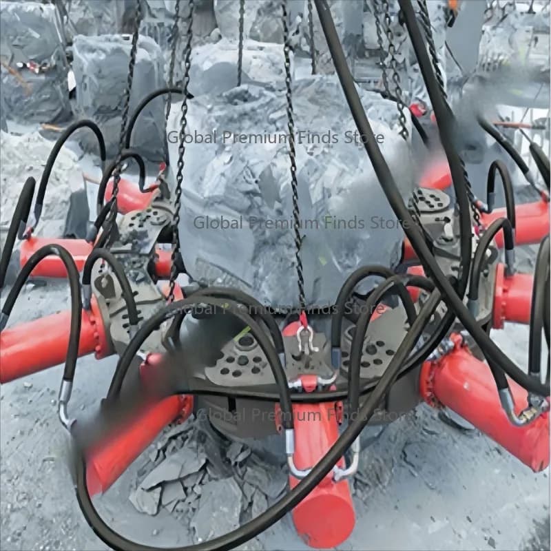 Excavat-or Mounted Hydraulic Pile Head Breaker Machine for Cutting Round and Square Concrete Piles
