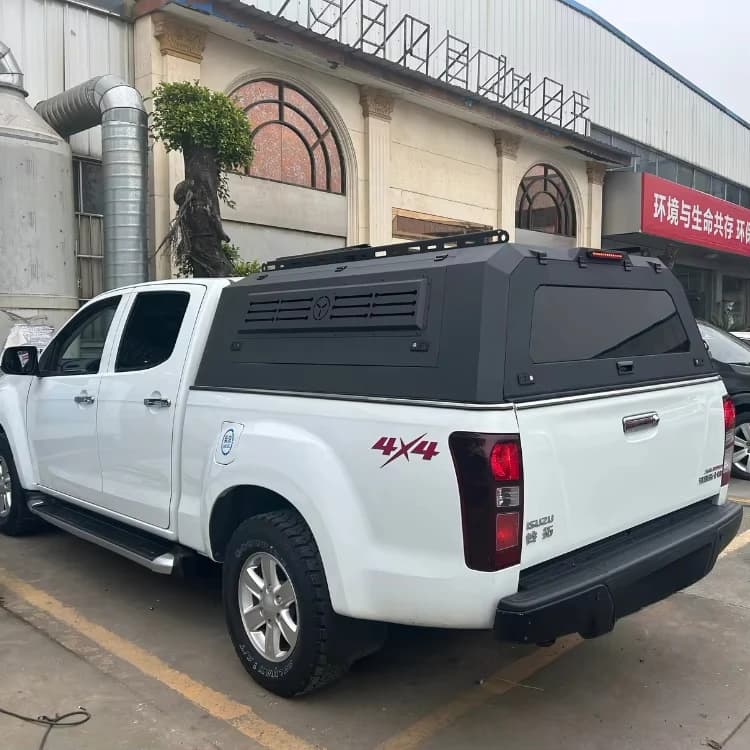Waterproof Steel Pickup Hardtop Canopy Aluminum Alloy Anti-rusted Camper Shell for Dodge Ram 1500 Ford F150 Toyota Hilux Tacoma