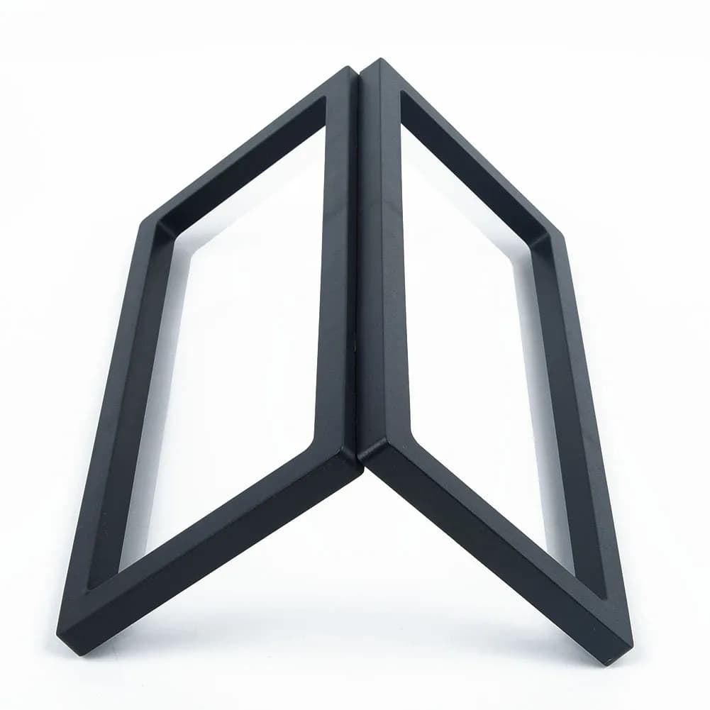 Jewellery Floating Frame Protective Box Featuring Dual Vacuum Film for Secure Suspension and 360 Degree Viewing