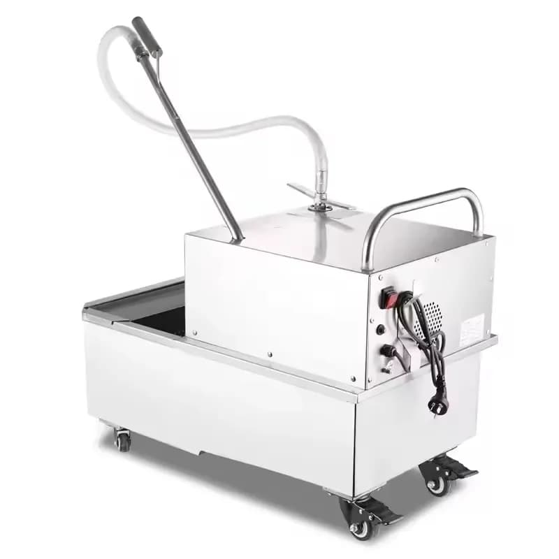 YWM Certificate Deep Frying Oil Filter Machine Recycle Oil Filter Press Machine Commercial Filter Machine for Cooking Oil