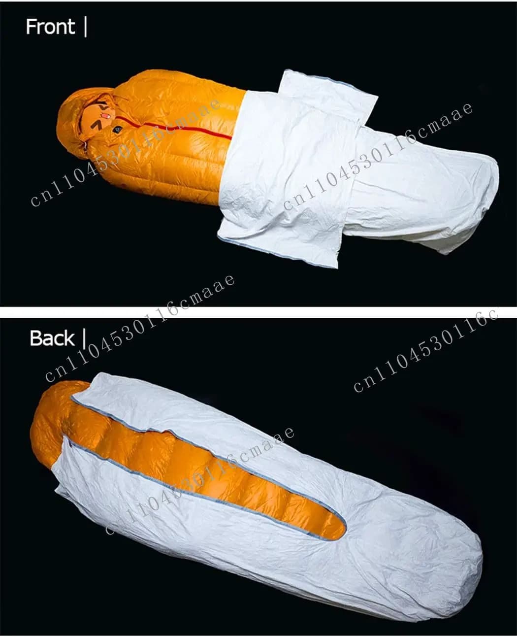 3F for Gear Tyvek Sleeping Bag Lined Waterproof Camping Bag China-made, suitable for camping and mountaineering