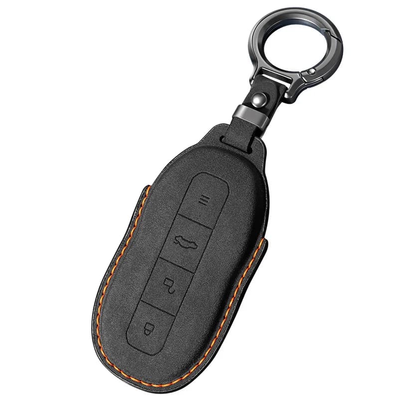 Car Key Case Cover Key Fob Shell Buckle For Xiaomi SU7 2024 SU7 Pro SU7 Max Card Key Holder Keyring