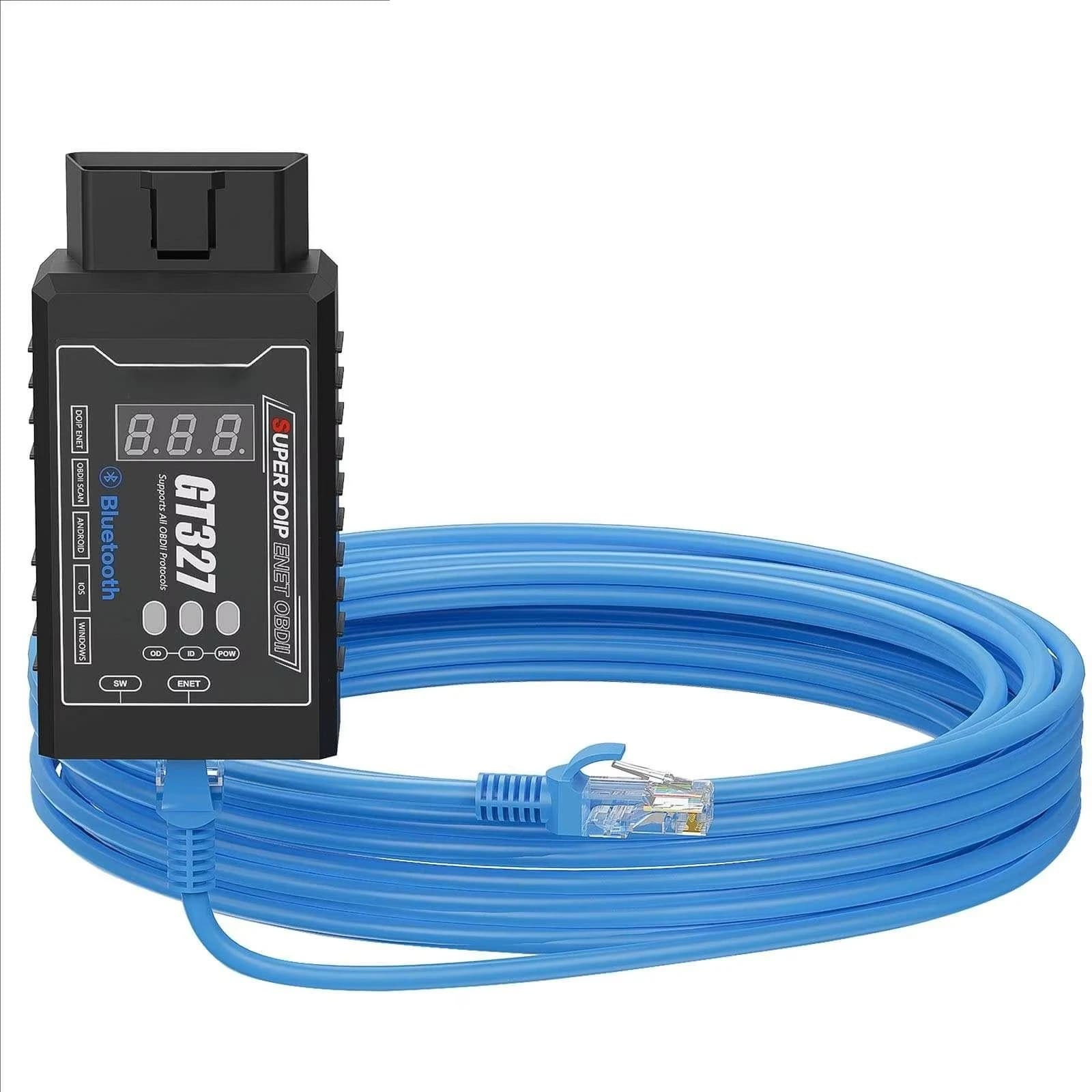 For GODIAG GT327 Super ELM327 V1.5 Bluetooth 4.0 OBDII Scanner Support DOIPs ENETs
