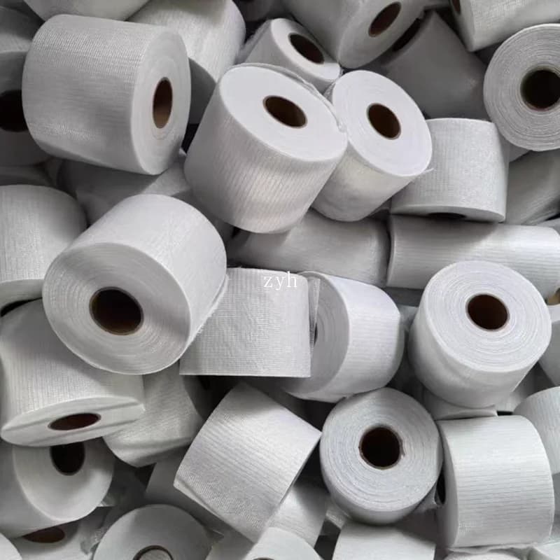 20 Meters Width 10 cm Fiberglass Cloth Roll Tape Insulation Mesh Glass Fiber Roll for Seams Boat General Purpose Repair