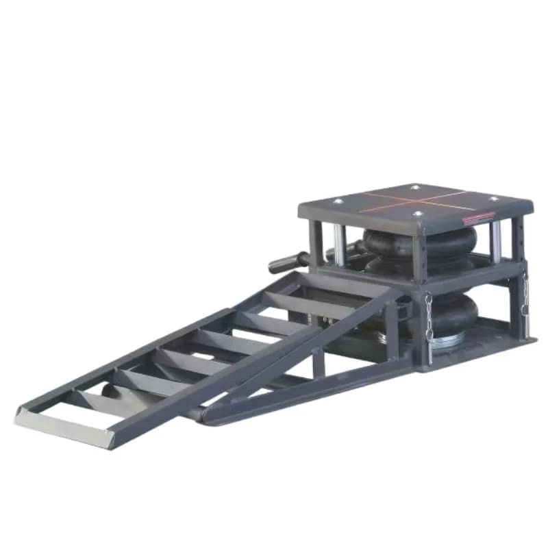 Repair tool Car chassis lift oil change airbag top bracket, ramp slope maintenance bracket