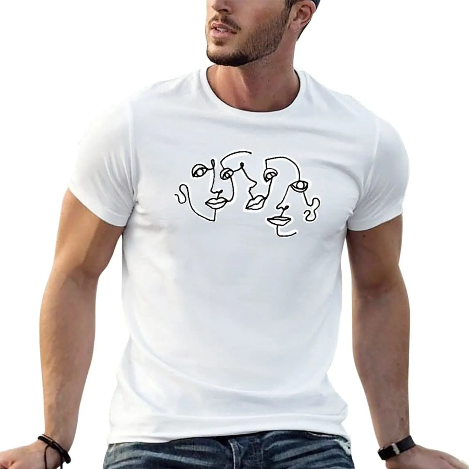 3FACED T-Shirt luxury designer sweat funny t shirts for men