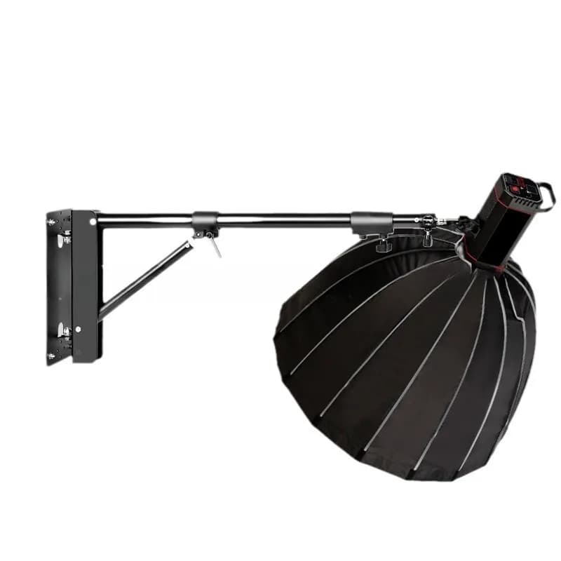 Photography lamp wall bracket, video flash bracket wall-mounted lamp holder