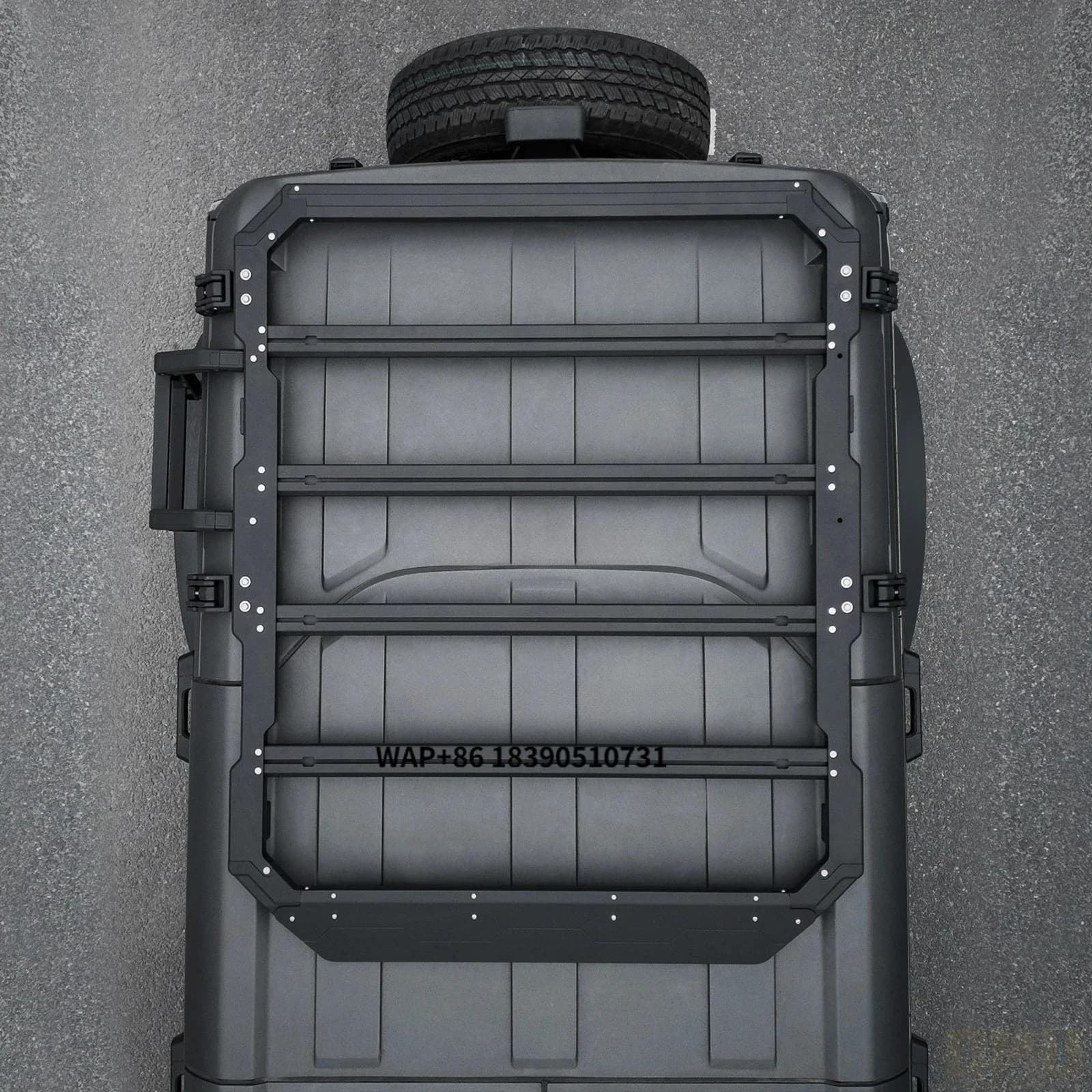 OMU Genesis Series Roof Luggage Rack for Bronco Accessories 4x4 Offroad Aluminum Roof Rack Multifunctional Roof Platform