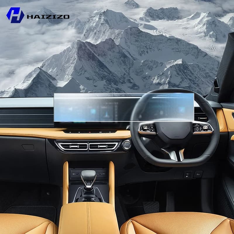 For MG HS PHEV 2024-2025 Car Interior Matte Screen Protector Console GPS Navigation LCD Screene TPU Film Scratch Resistant PPF