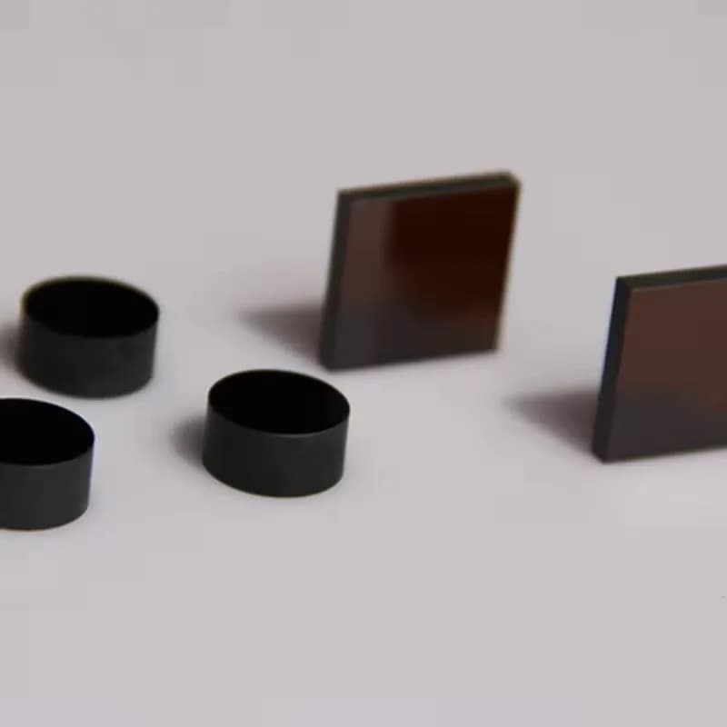 Bulletproof silicon carbide ceramic square pieces pressureless sintered wear-resistant customized plates