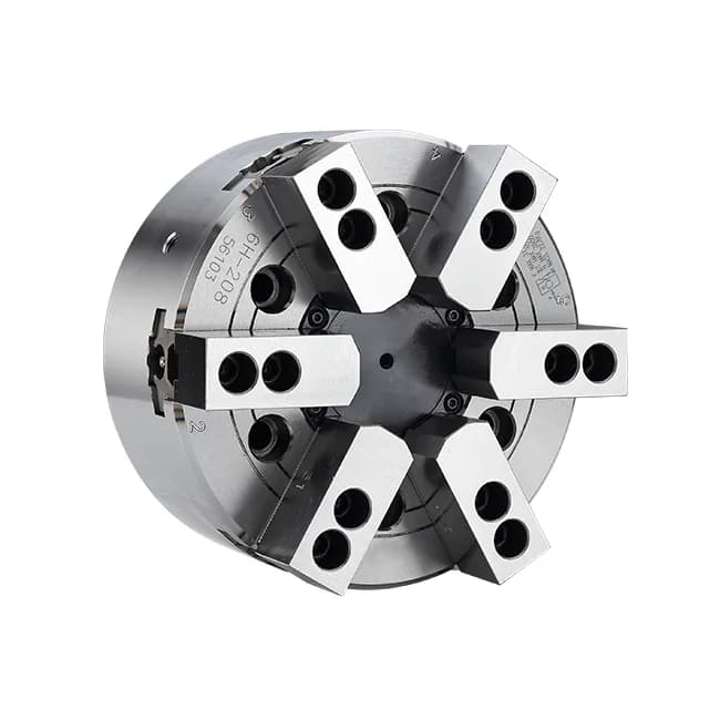High Quality 3 Jaw 4 Jaw 6 Jaw Cnc Lathe Hydraulic Chuck Lathe Machine CNC Power Chuck 6 8 Inch