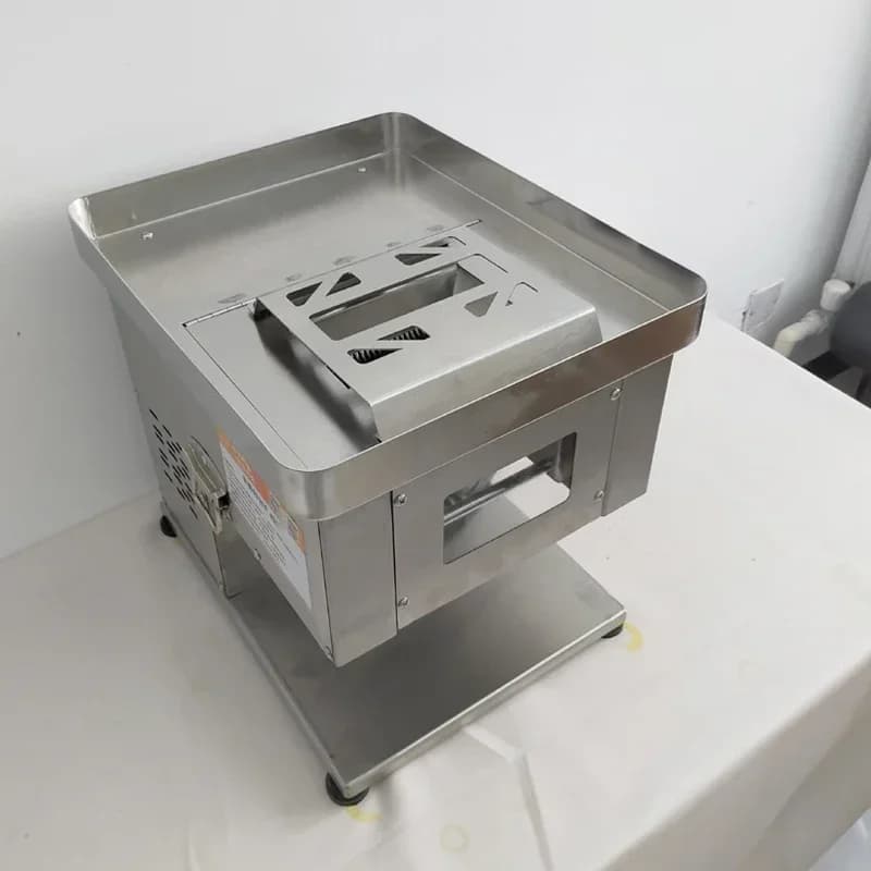 For 110v/220v Electric Meat Slicer Cutter Commercial Home Stainless Automatic Minced Meat Mincer