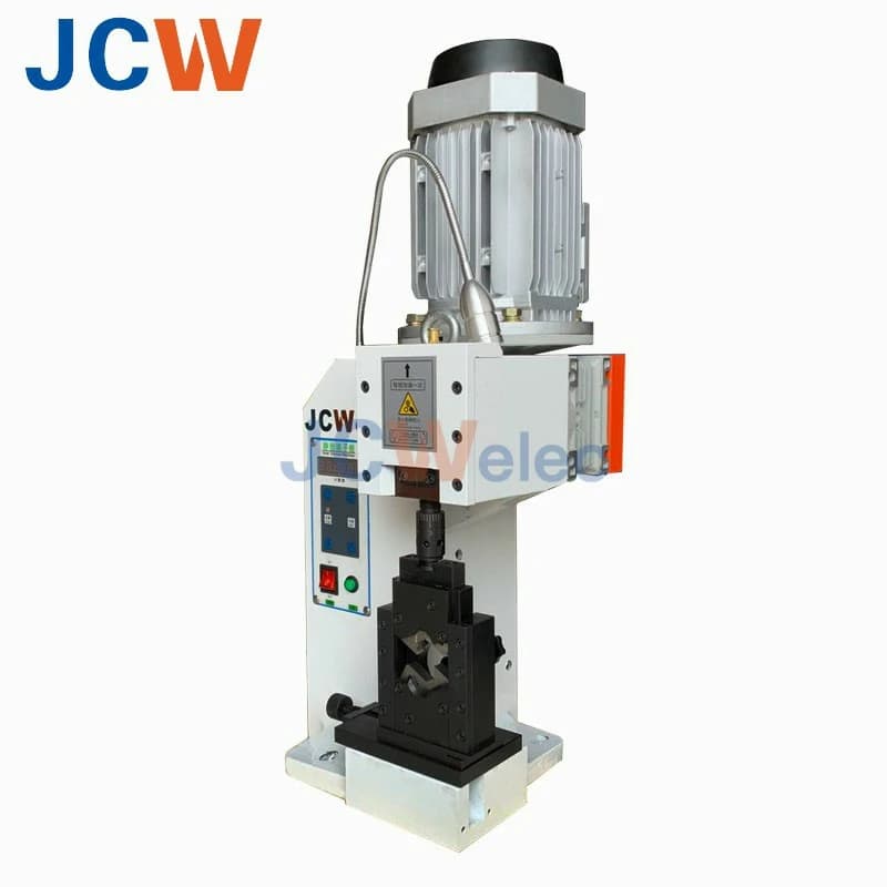JCW 4T Terminal Semi-Automatic Power Cable Crimping Machine Cable Manufacturing Equipment