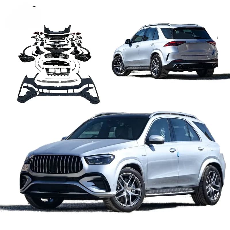 STLF Bodykit for  W167 GLE 2020+ Facelift to 2026 AMGS GLE53 Style with High Quality LED Headlight Taillight Accessories