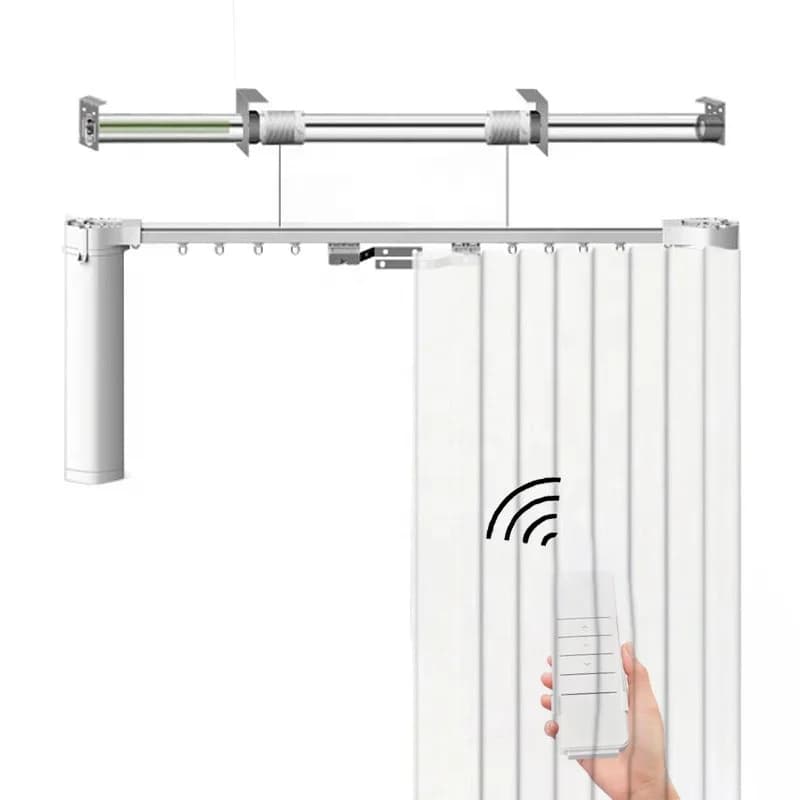 Electric window opener suspension automatic guide system