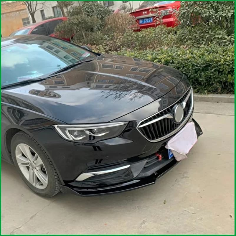 For Opel Insignia B 2017 2018 Front Bumper Lip Diffuser Protector Cover Trim Spoiler Strips Car Styling Auto Accessories