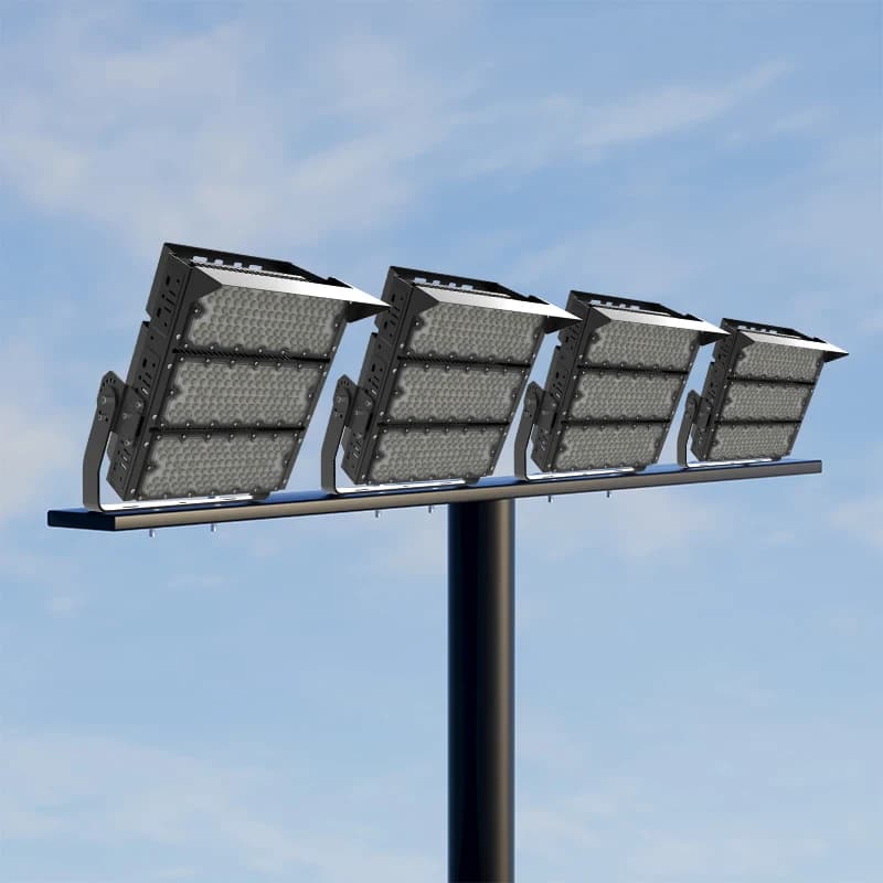 300w 400w 500w 600w Tennis Court Stadium Outdoor Waterproof Stadium Lamp High Mast Football Sports Stadium Led Flood Lamp