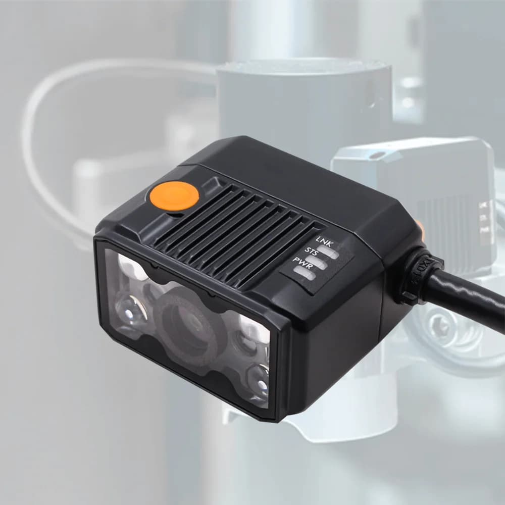 Smart Industrial Barcode Reader for Lithium Consumer Electronics & Other Industries Rugged with USB & COM Interface
