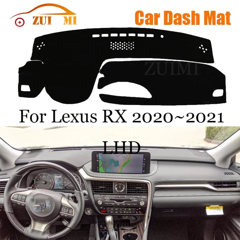 ZUIMI Dashboard Cover Dash Mat Dashmat For Lexus RX RX270 RX300 RX330 RX350 LHD RHD Dash Board Cover Pad Sun Shade